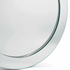 Viadurini Living Standspiegel-Moderner runder freistehender Spiegel mit geneigtem Rahmen Made in Italy - Salamina