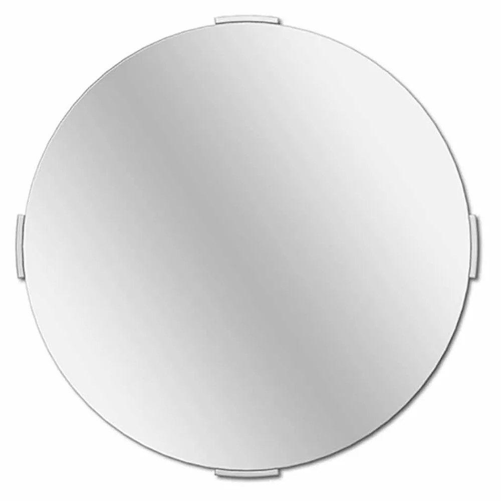 Viadurini Living Wandspiegel-Moderner runder freitragender Wandspiegel mit Rahmen - Odosso