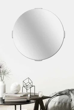 Viadurini Living Wandspiegel-Moderner runder freitragender Wandspiegel mit Rahmen - Odosso