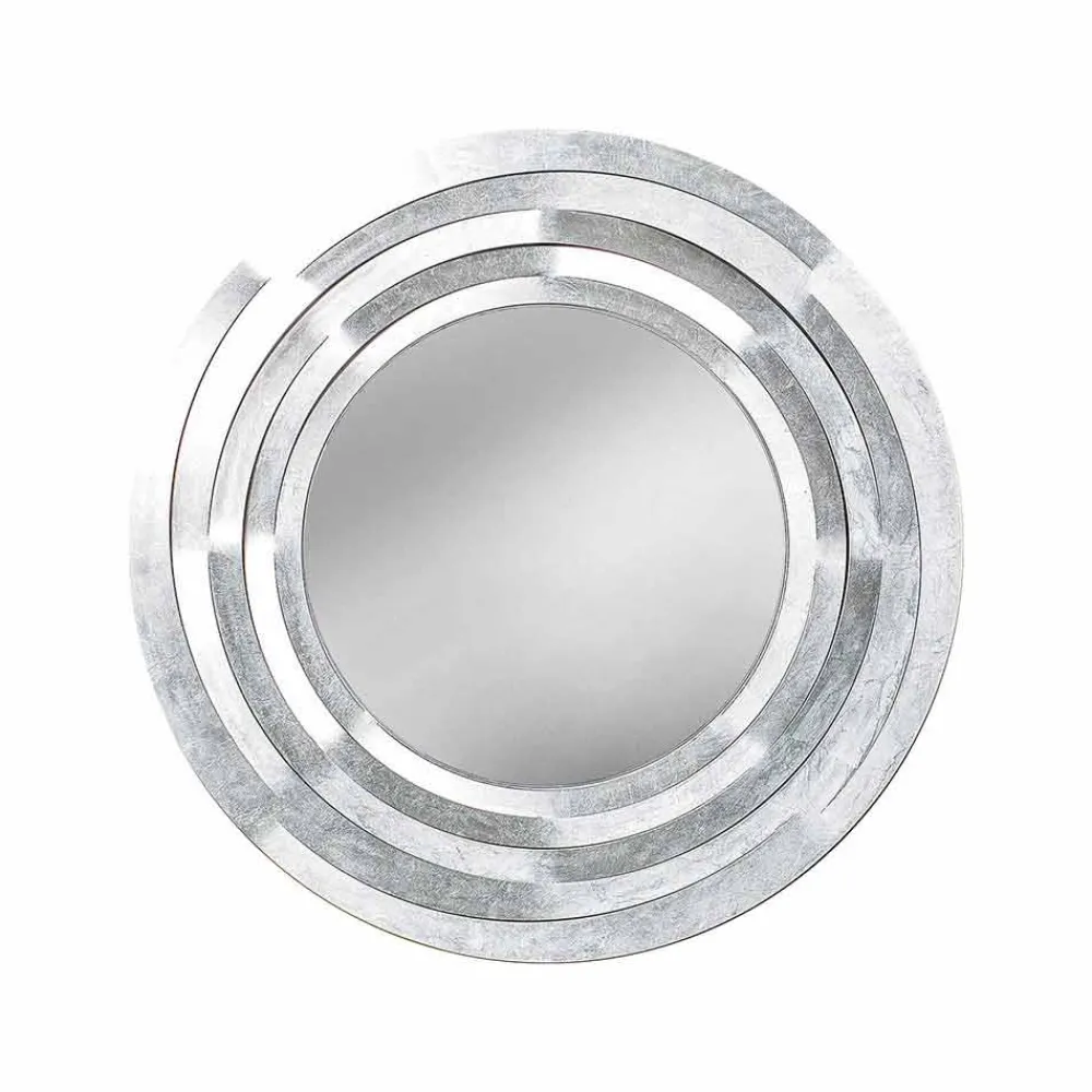 Viadurini Living Wandspiegel-Moderner runder Wandspiegel aus farbigem Eisen Made in Italy - Origano