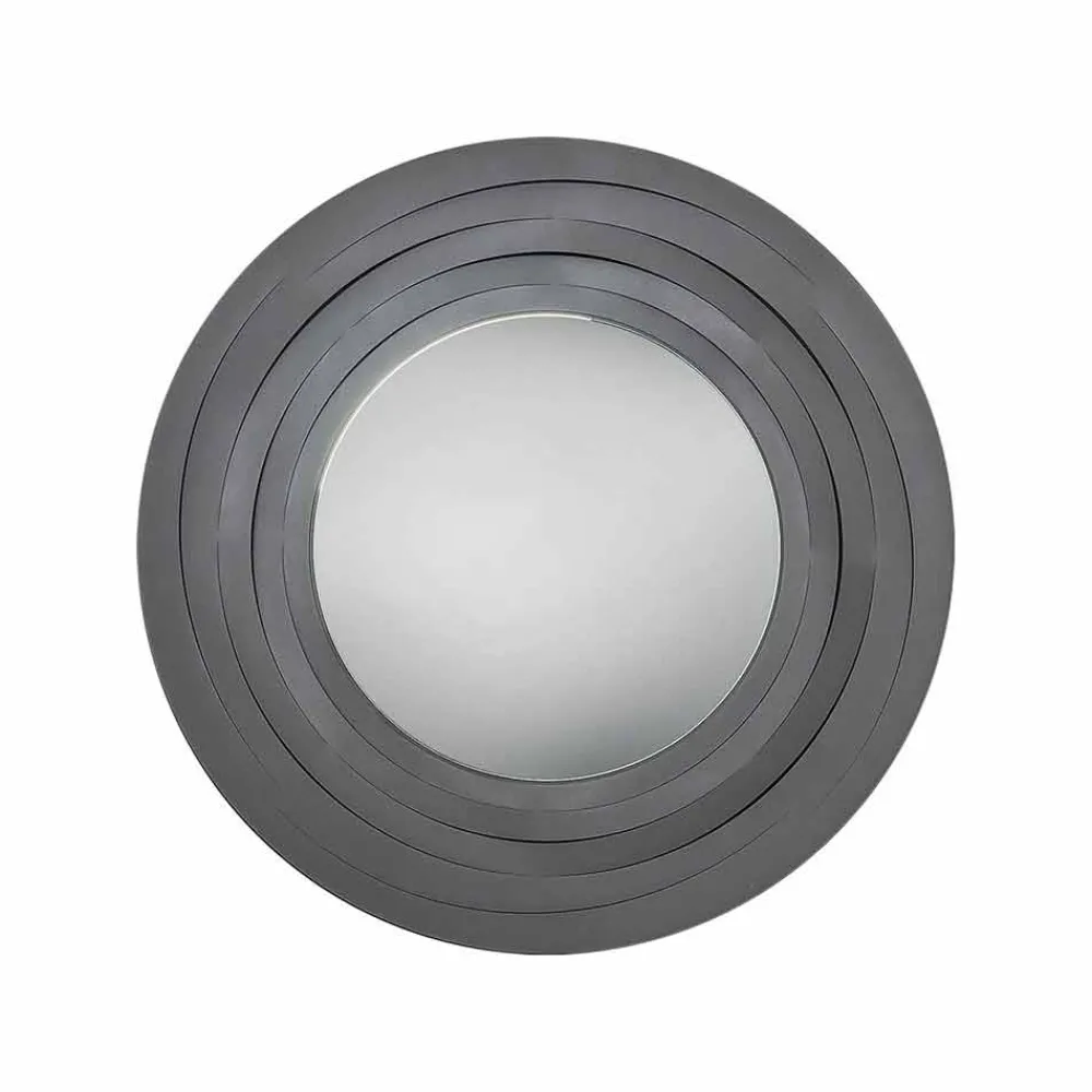 Viadurini Living Wandspiegel-Moderner runder Wandspiegel aus farbigem Eisen Made in Italy - Origano