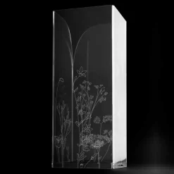 Viadurini Decor Regenschirmständer Design-Moderner Schirmständer aus schwarzem oder transparentem Plexiglas mit Gravur - Florinto