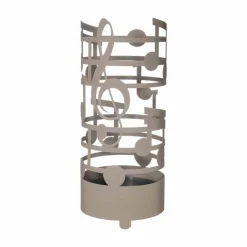 Viadurini Living Regenschirmständer Design-Moderner Schirmständer mit Musiknoten aus Eisen Made in Italy - Vessicchio