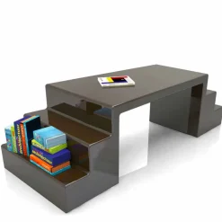 Viadurini Design Design Schreibtische-Moderner Schreibtisch Abbott weiß, grün oder moka