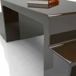 Viadurini Design Design Schreibtische-Moderner Schreibtisch Abbott weiß, grün oder moka