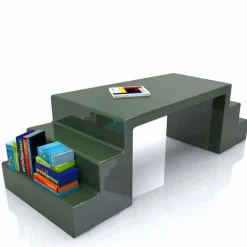 Viadurini Design Design Schreibtische-Moderner Schreibtisch Abbott weiß, grün oder moka