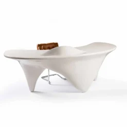 Viadurini Design Design Schreibtische-Moderner Schreibtisch handmade aus Italien Sinuous