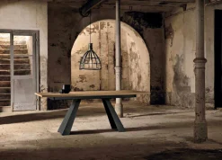 Viadurini Living Esstische Nach Mass|Ausziehbare Esstische-Moderner seitlich ausziehbarer Tisch aus Eichenholz made in Italy, Zerba