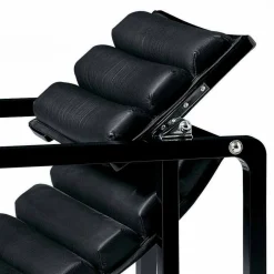 Viadurini Living Moderne Sessel-Moderner Sessel aus glänzend schwarz lackiertem Holz und Leder Made in Italy - Conga