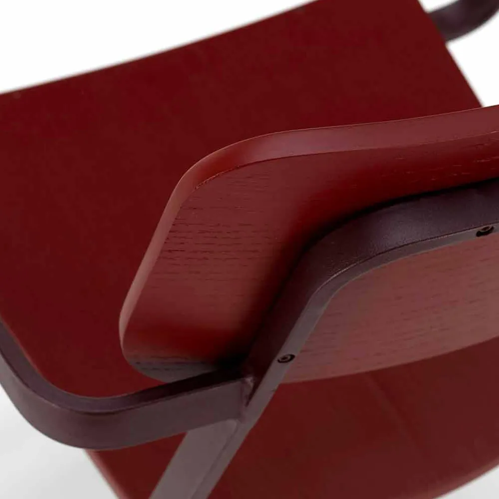 Viadurini Living Vintage Stühle-Moderner Sessel in modernem Design aus Metall und Holz 4 Stück -Elmas