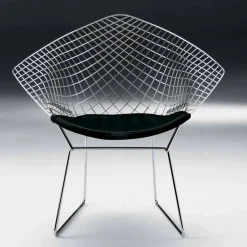 Viadurini Living Moderne Stühle-Moderner Stahlstuhl mit Luxus-Ledersitz Made in Italy - Beniamino