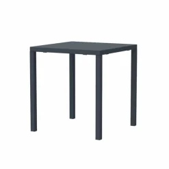 Viadurini in the Garden Gartentische Fest-Moderner stapelbarer quadratischer Metall-Außentisch Made in Italy - Aila