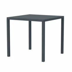 Viadurini in the Garden Gartentische Fest-Moderner stapelbarer quadratischer Metall-Außentisch Made in Italy - Aila