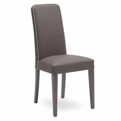 Viadurini Living Moderne Stühle-Moderner Stuhl aus Buchenholz und Kunstleder 4-teilig - Fanny