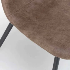 Viadurini Living Vintage Stühle-Moderner Stuhl aus Kunstleder Elice für Esszimmer oder Küche 4 Stück