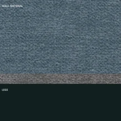 Viadurini Living Moderne Stühle-Moderner Stuhl aus Stoff und dreieckigen Beinen, hergestellt in Italien, Oriella