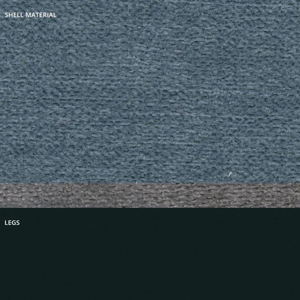 Viadurini Living Moderne Stühle-Moderner Stuhl aus Stoff und dreieckigen Beinen, hergestellt in Italien, Oriella