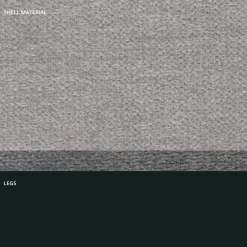 Viadurini Living Moderne Stühle-Moderner Stuhl aus Stoff und dreieckigen Beinen, hergestellt in Italien, Oriella