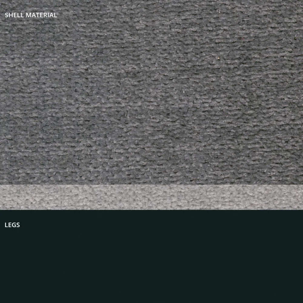 Viadurini Living Moderne Stühle-Moderner Stuhl aus Stoff und dreieckigen Beinen, hergestellt in Italien, Oriella