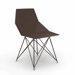 Vondom Gartenstühle Kunststoff-Moderner Stuhl Faz Kollektion , Polypropylen und Edelstahl, 4 Stück