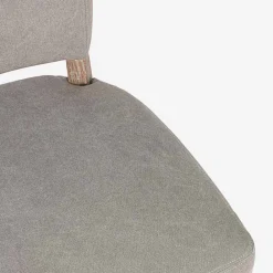 Viadurini Living Moderne Stühle-Moderner Stuhl für Esszimmer aus Stoff und Holz 2 Stück Homemotion - Pflaume