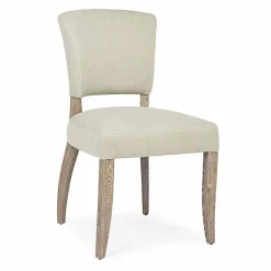 Viadurini Living Moderne Stühle-Moderner Stuhl für Esszimmer aus Stoff und Holz 2 Stück Homemotion - Pflaume