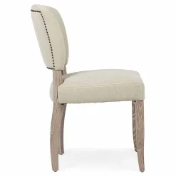 Viadurini Living Moderne Stühle-Moderner Stuhl für Esszimmer aus Stoff und Holz 2 Stück Homemotion - Pflaume