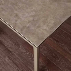 Viadurini Living Ausziehbare Esstische-Moderner Tisch ausziehbar mit Tischplatte aus Glaskeramik Filadelfia