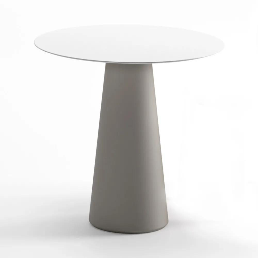 Viadurini in the Garden Garten Beistelltisch-Moderner Tisch im Freien aus HPL und opakem Polyethylen Made in Italy - Forlina