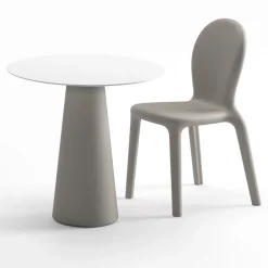 Viadurini in the Garden Garten Beistelltisch-Moderner Tisch im Freien aus HPL und opakem Polyethylen Made in Italy - Forlina