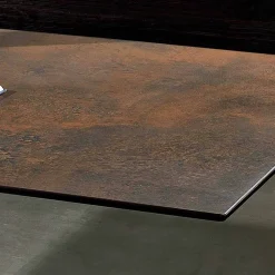 Viadurini Living Esstische-Moderner Tisch mit glaskeramischer Oberfläche, hergestellt in Italien, Mitia