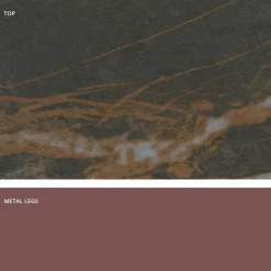 Viadurini Living Esstische-Moderner Tisch mit glaskeramischer Oberfläche, hergestellt in Italien, Mitia