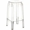 Viadurini Küchenhocker-Moderner transparenter Hocker aus Polycarbonat Pescara