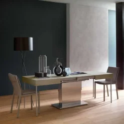 Viadurini Living Tisch Höhenverstellbar-Moderner umwandelbarer Couchtisch, Mörtel-Effekt-Platte Made in Italy - Salomon