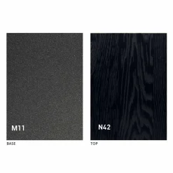 Viadurini Living Tisch Höhenverstellbar-Moderner wandelbarer Couchtisch aus Graphitmetall und Holzplatte - Sistocle