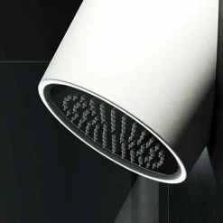 Viadurini Bathroom Duschköpfe-Moderner Wandmontierter Duchkopf aus Luxolid in Italien hergestellt, Rubano