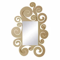 Viadurini Living Wandspiegel-Moderner Wandspiegel aus farbigem Eisen Made in Italy - Tiziano