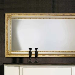 Viadurini Classic Wandspiegel-Moderner Wandspiegel aus Ayous-Holz, hergestellt in Italien Armando