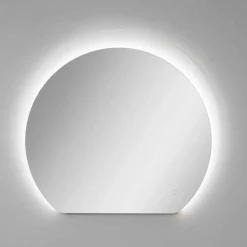 Viadurini Bathroom Badspiegel-Moderner Wandspiegel mit sandgestrahltem Detail und LED Made in Italy - Rialto