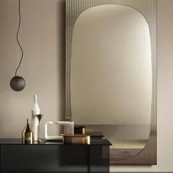 Viadurini Living Wandspiegel-Moderner Wandspiegel mit Bronzespiegel Made in Italy - Bandolero