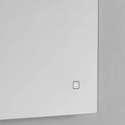 Viadurini Bathroom Badspiegel-Moderner Wandspiegel mit LED-Licht und Stahlrahmen Made in Italy - Yutta