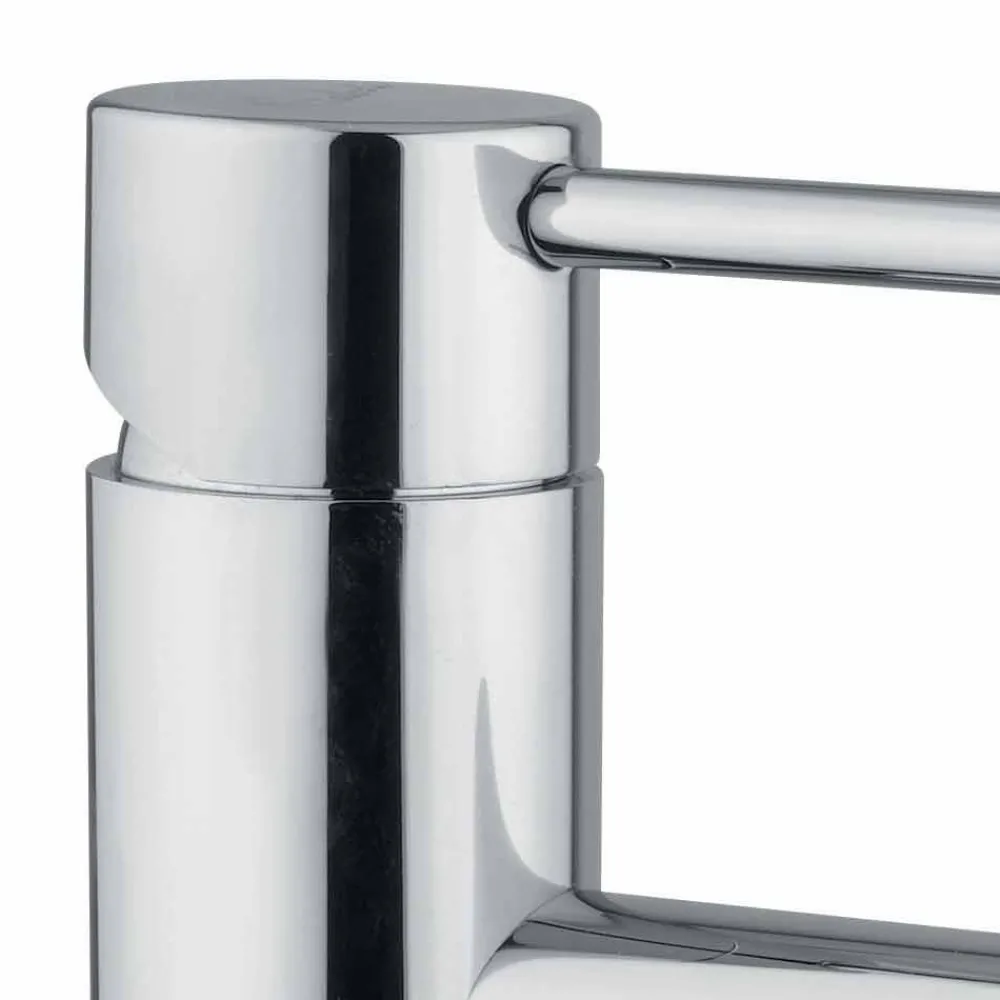 Viadurini Taps Waschbeckenarmaturen-Moderner Waschbeckenmischer aus Chrom-Messing Hergestellt in Italien - Ermia