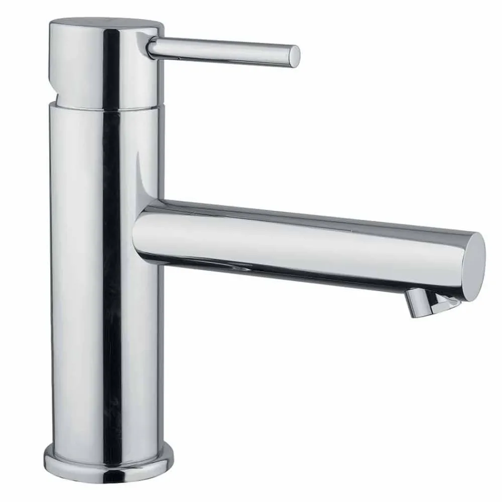 Viadurini Taps Waschbeckenarmaturen-Moderner Waschbeckenmischer aus Chrom-Messing Hergestellt in Italien - Ermia