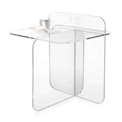 Viadurini Living Moderne Couchtische-Moderner Wohnzimmer-Couchtisch aus Plexiglas, hergestellt in Italien – Ariel