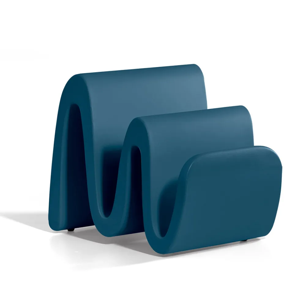 Viadurini Living Zeitungsständer-Moderner Zeitschriftenständer aus farbigem Polyethylen Made in Italy - Munoz