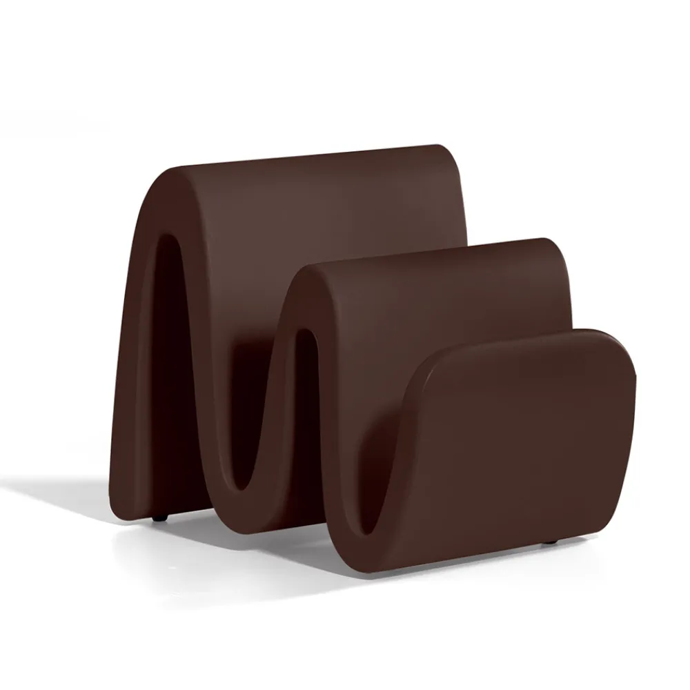 Viadurini Living Zeitungsständer-Moderner Zeitschriftenständer aus farbigem Polyethylen Made in Italy - Munoz