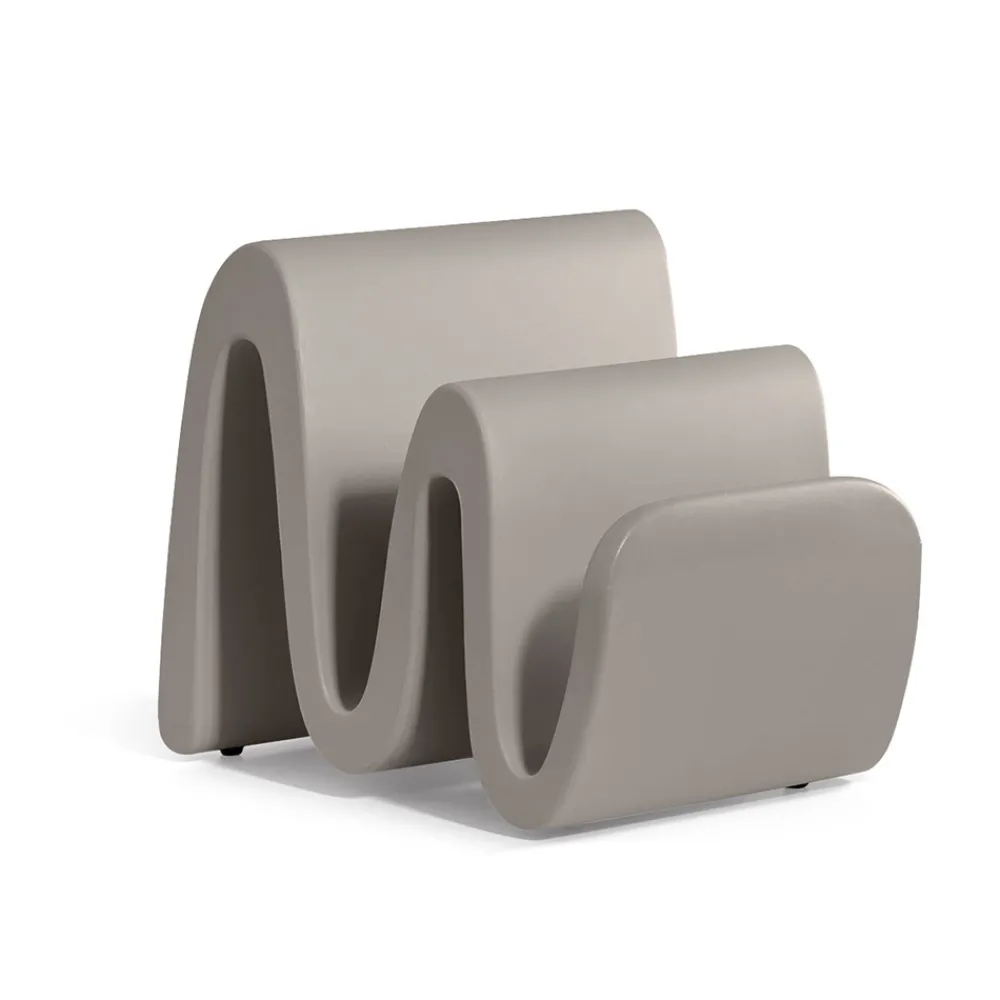 Viadurini Living Zeitungsständer-Moderner Zeitschriftenständer aus farbigem Polyethylen Made in Italy - Munoz