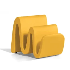 Viadurini Living Zeitungsständer-Moderner Zeitschriftenständer aus farbigem Polyethylen Made in Italy - Munoz