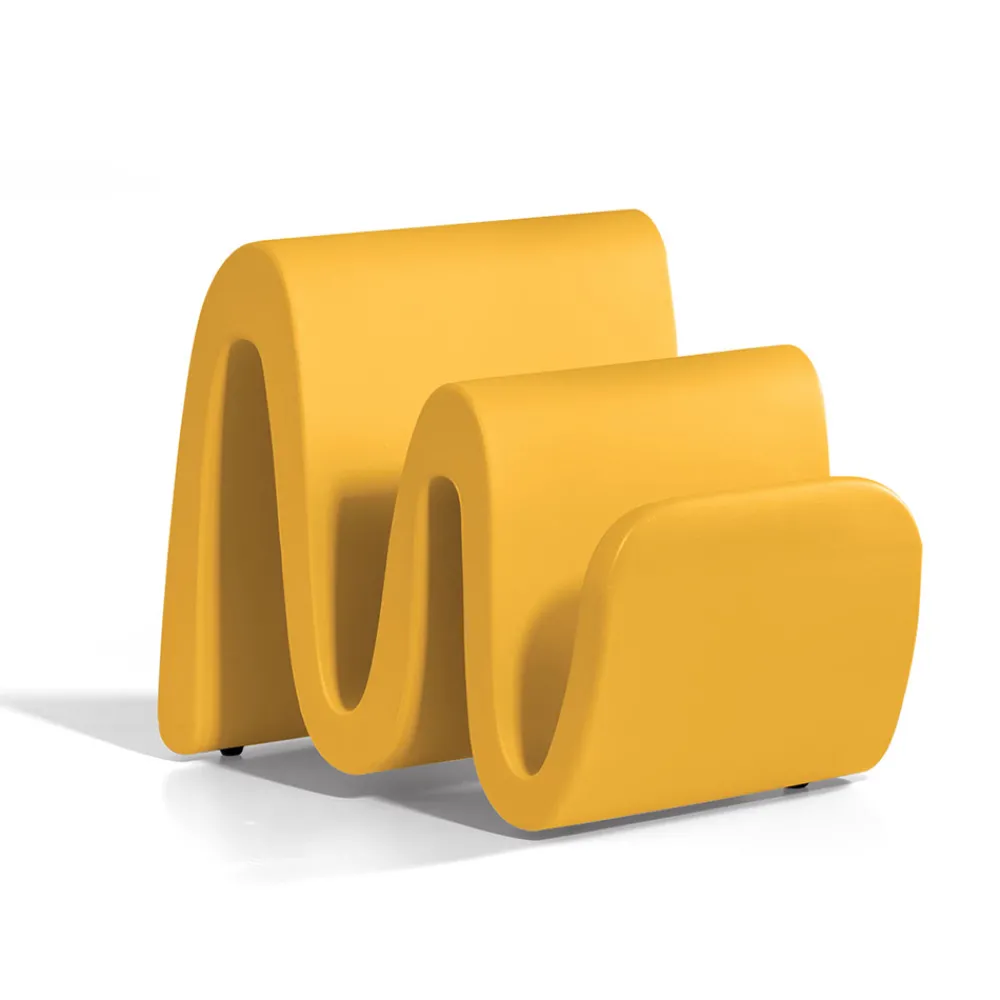 Viadurini Living Zeitungsständer-Moderner Zeitschriftenständer aus farbigem Polyethylen Made in Italy - Munoz