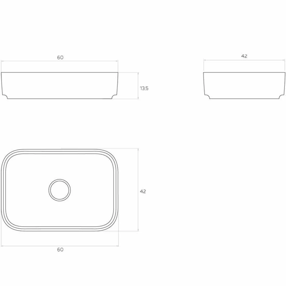 Viadurini Bathroom Design Waschbecken Aus Solid Surface-Modernes Aufsatzwaschbecken farbiggestallbar made in Italy, Formicola